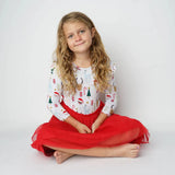 Santa & Friends Holiday Twirl Dress Emerson and Friends