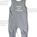 Baby Small But Mighty Romper DENVER JAMES