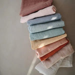 Muslin Swaddle Blanket Organic Cotton (Natural) Mushie