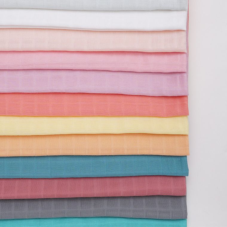 Muslin Swaddle Blanket Organic Cotton (Soft Pink)