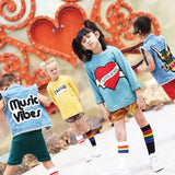 Toddler Music Vibes Denim Vest - Unisex Wee Monster