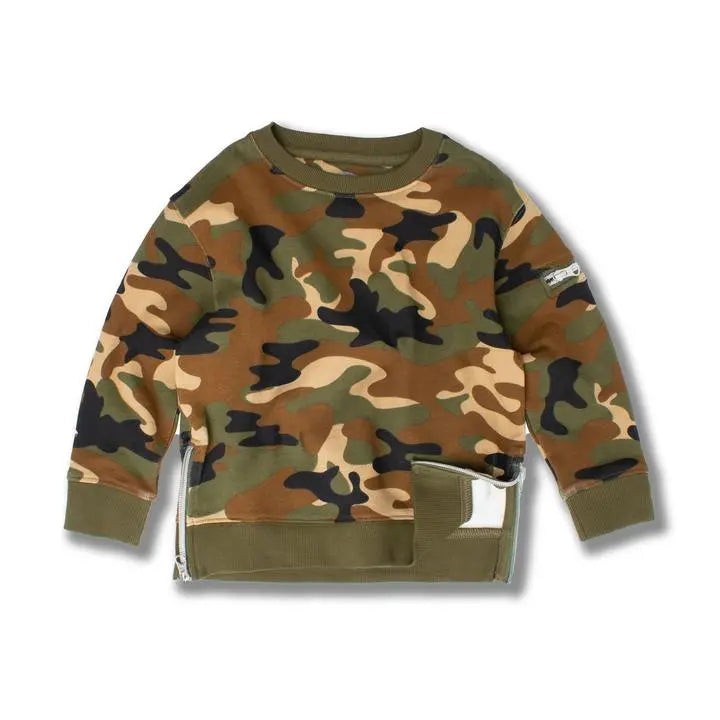 Toddler Organic Essential Crew Sweatshirt Tiny Tycoon