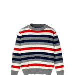 Toddler Zeke Crewneck Striped Sweater Toobydoo