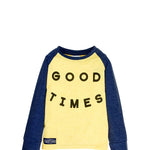 Toddler Good Times Baseball Tee Toobydoo