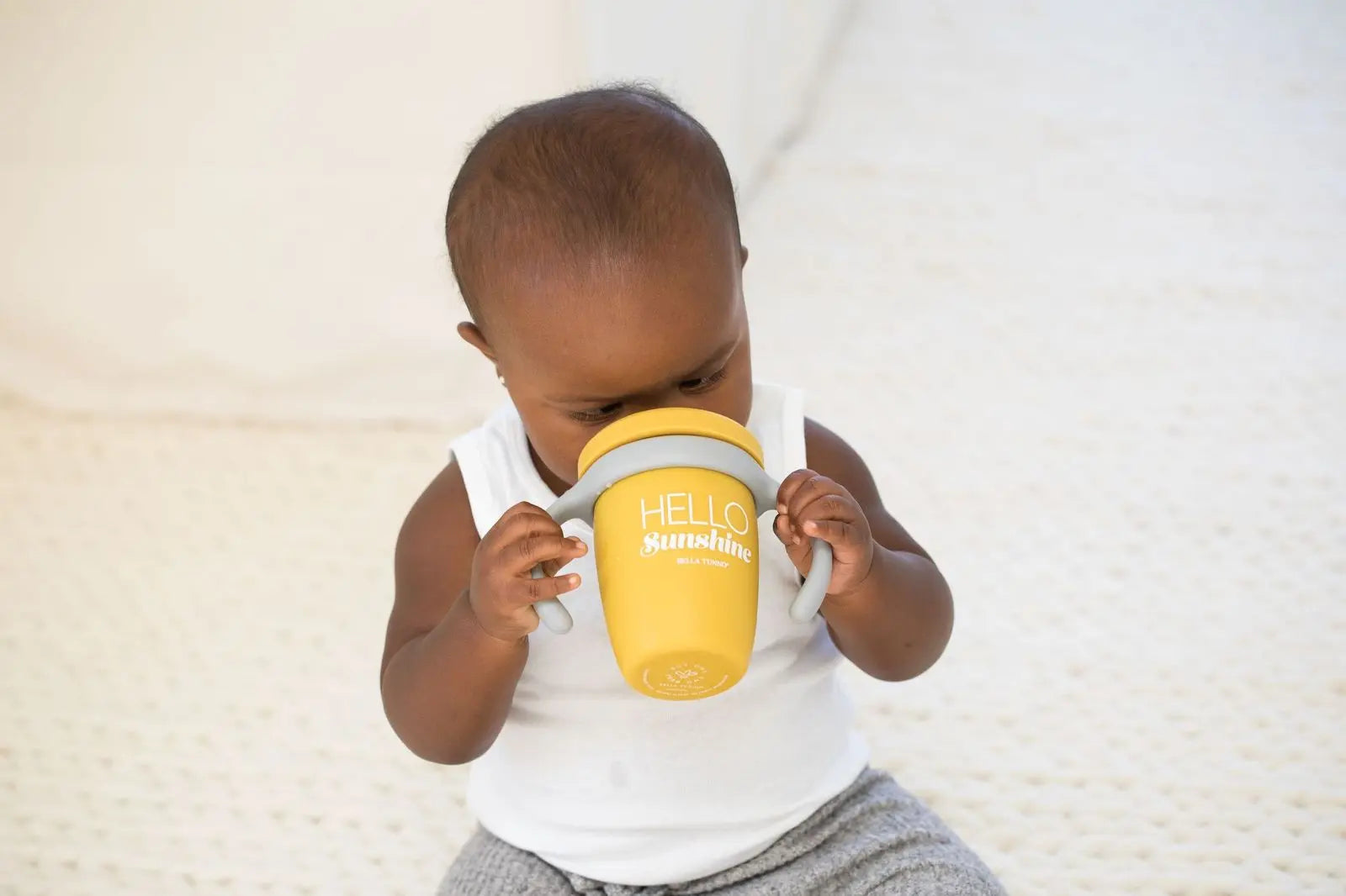 Hello Sunshine Happy Sippy Cup Bella Tunno