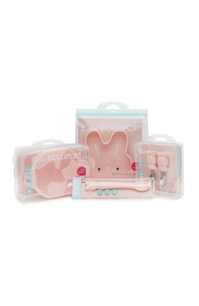 Silicone Suction Snack Plate - Bunny