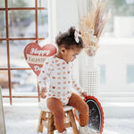 Baby Neutral Heart Leotard Evelyns Bowtique
