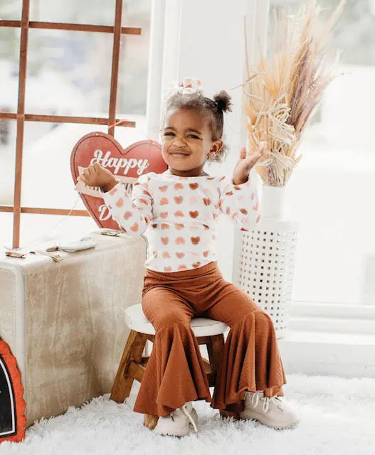 Baby Neutral Heart Leotard Evelyns Bowtique