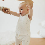 Baby Pocket Tank - Triangles Babysprouts