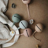 Silicone Pacifier Holder Case (Mauve) Mushie