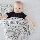 Muslin Quilt Blanket - Mudcloth Lou Lou Lollipop