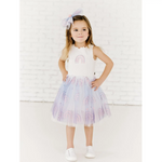 Kid Glitter Rainbow Tutu Dress Petite Hailey