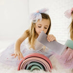 Kid Glitter Rainbow Tutu Dress Petite Hailey
