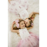 Kid Glitter Rainbow Tutu Dress Petite Hailey