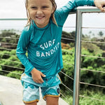 Toddler Surf Bandito Long Sleeve Swimsuit Rashguard Feather 4 Arrow