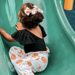 Baby Black Flutter Sleeve Leotard GIGGLES LA
