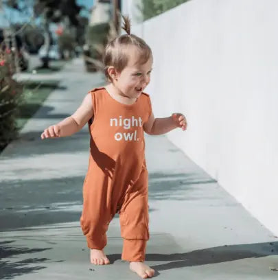 Baby Night Owl Romper DENVER JAMES