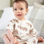 Baby Good Night Bear Bamboo Mini Romper New Castle