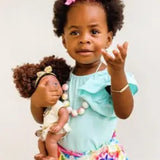 Baby Black Flutter Sleeve Leotard GIGGLES LA