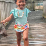 Baby Black Flutter Sleeve Leotard GIGGLES LA