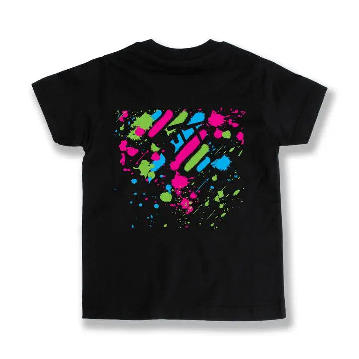 Toddler Paint Splat "Color" T-Shirt Tiny Tycoon