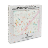 Hooded Towel Set- Unicorn Dream Lou Lou Lollipop