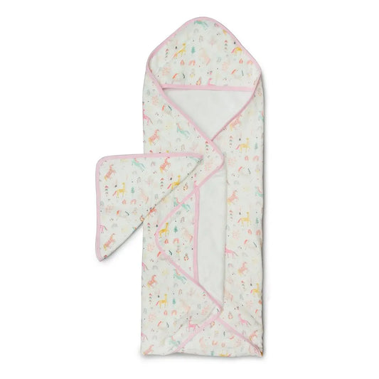 Hooded Towel Set- Unicorn Dream