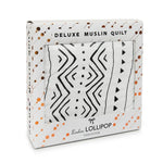 Muslin Quilt Blanket - Mudcloth Lou Lou Lollipop