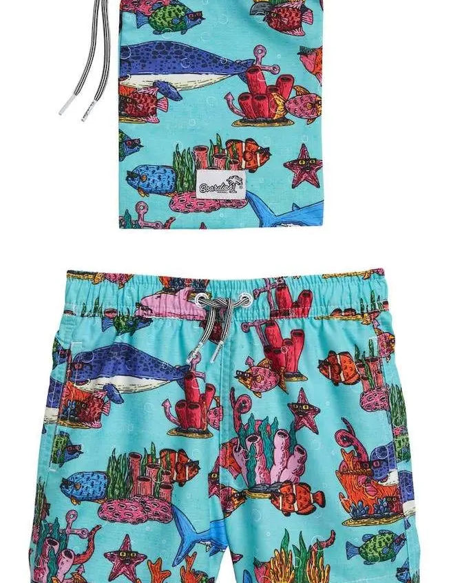 Kids Mulga Ocean Swim Shorts Boardies