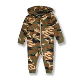 Baby Organic Essential Romper - Camo Tiny Tycoon