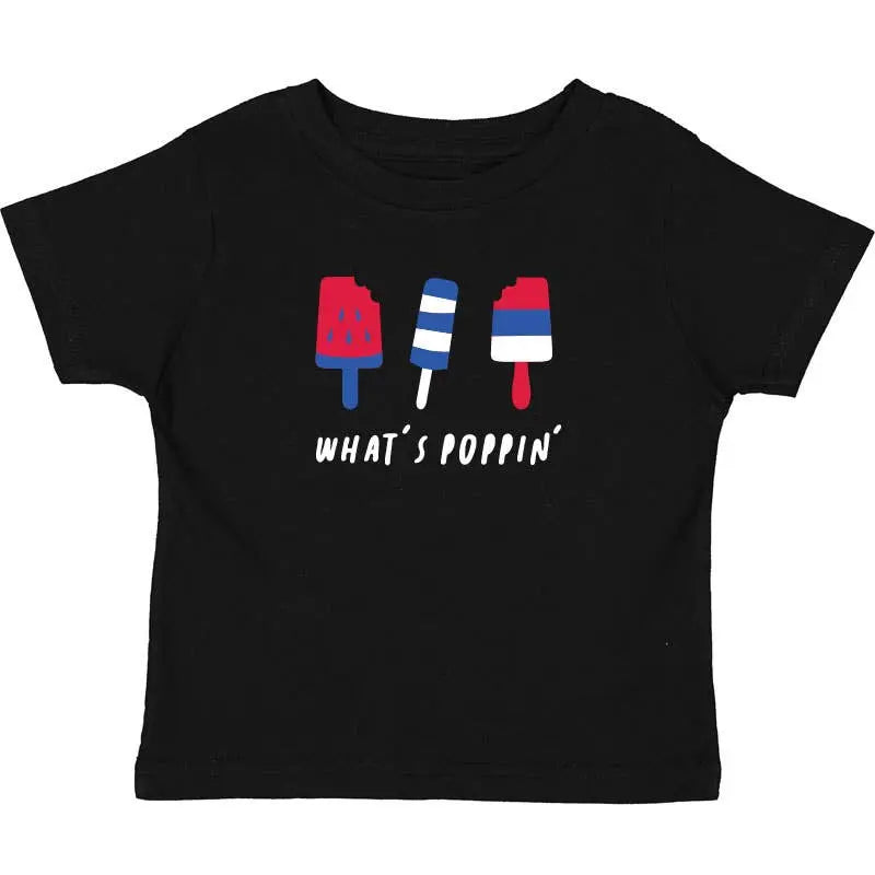 Toddler What's Poppin T-Shirt Mini FLEX KIDS