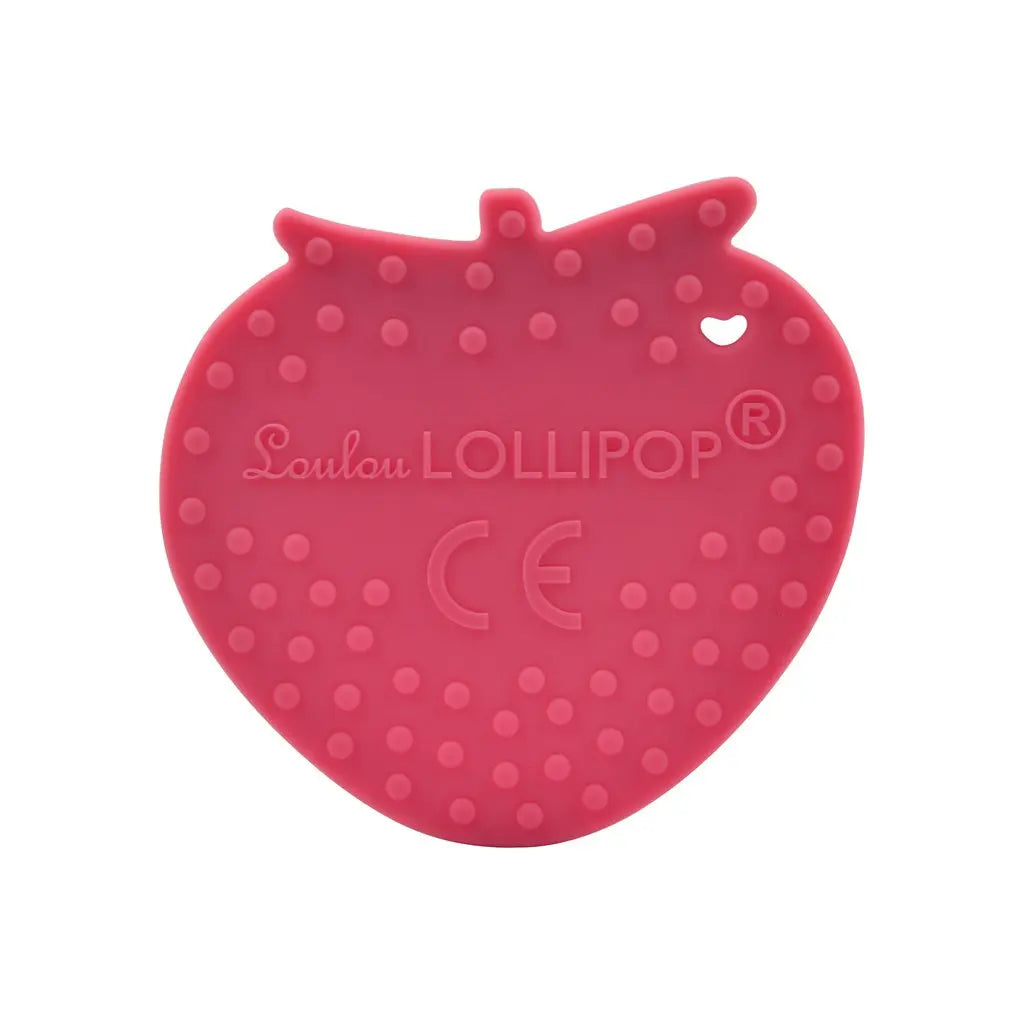 Silicone Teether - Strawberry