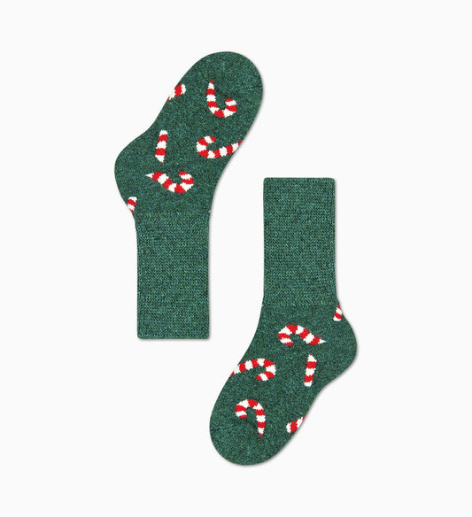 Candy Cane Cozy Sock by Happy Socks