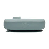 Divided Plate with Lid- Blue Lou Lou Lollipop