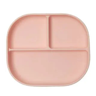 Divided Plate with Lid- pink Lou Lou Lollipop