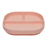 Divided Plate with Lid- pink Lou Lou Lollipop