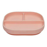 Divided Plate with Lid- pink Lou Lou Lollipop