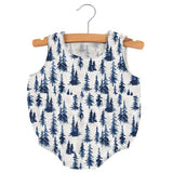 Baby Indigo Forest Bamboo Mini Bubble New Castle