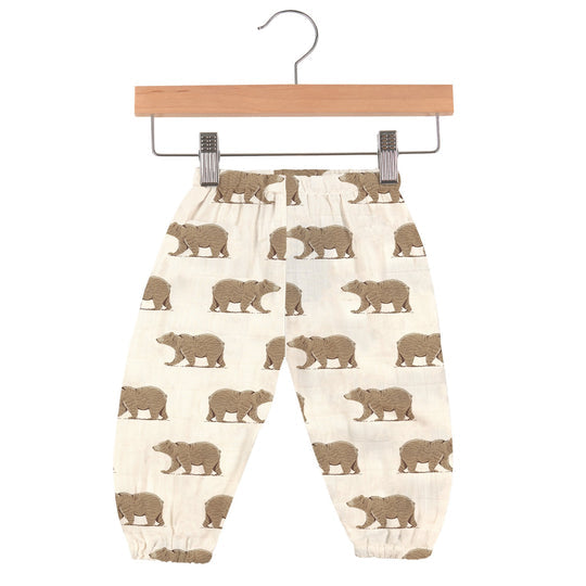 Good Night Bear Bamboo Mini Pants