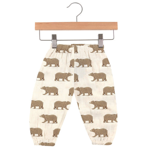 Good Night Bear Bamboo Mini Pants