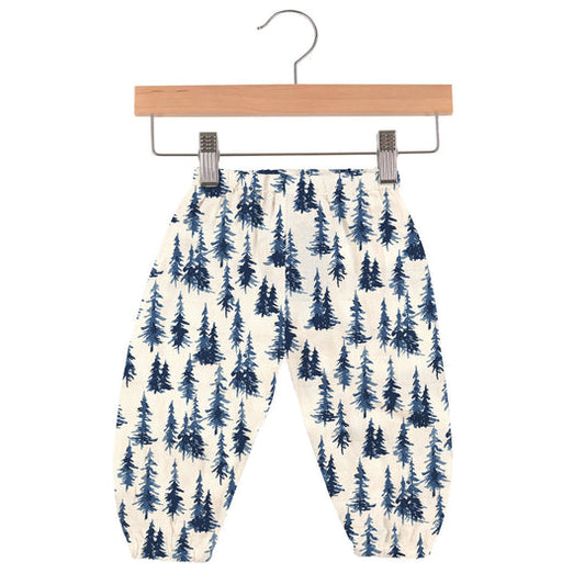 Indigo Forest Bamboo Mini Pants