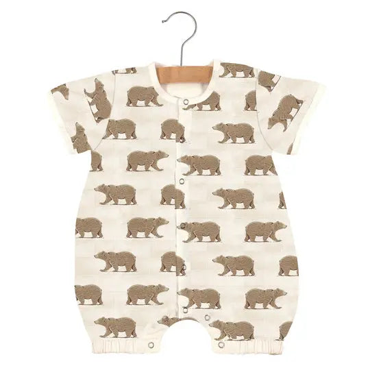 Baby Good Night Bear Bamboo Mini Romper New Castle
