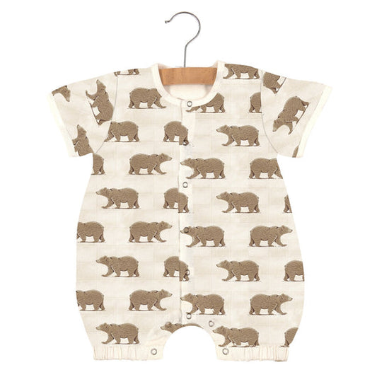 Good Night Bear Bamboo Mini Romper