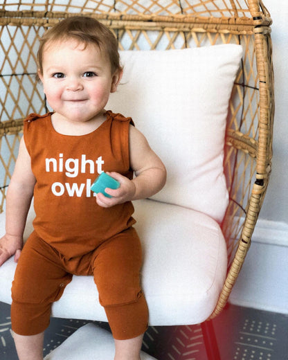 NIGHT OWL ROMPER