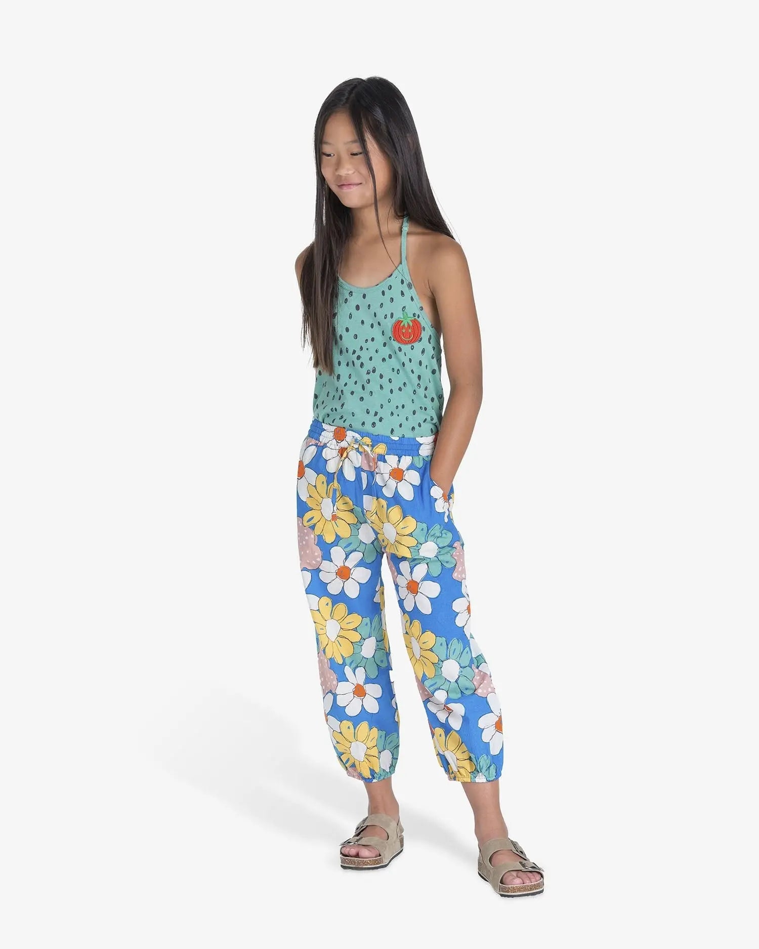 Toddler Big Flowers Pants Nadadelazos
