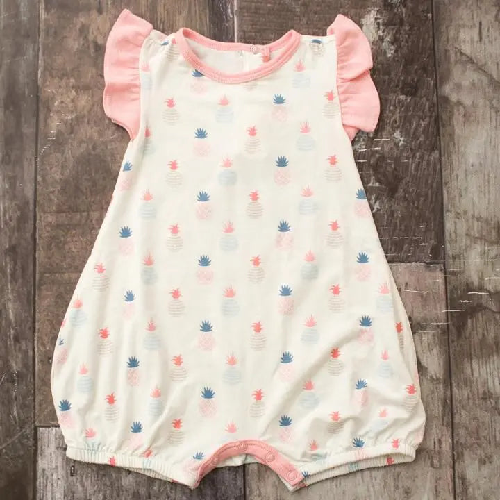 Baby Pineapple Flutter Romper Bestaroo
