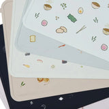 Silicone Placemat Printed - Rainbow Lou Lou Lollipop