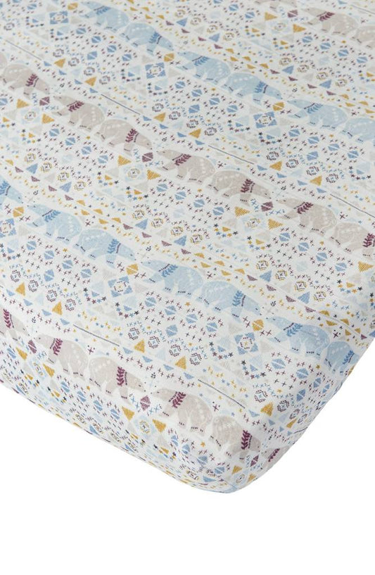 Fitted Crib Sheet- Polar Bear