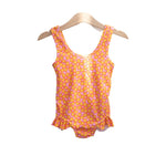 Baby Pink and Yellow Flower Power One Piece Swimsuit STRAWBERRY JAM