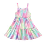 Toddler Tie Dye Twirl Dress littleoneusa